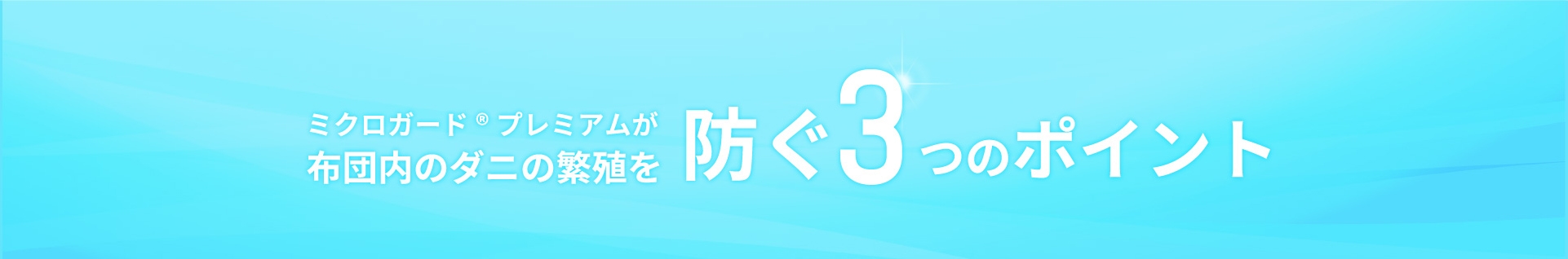 布団内のダニの繁殖を防ぐ3つのポイント