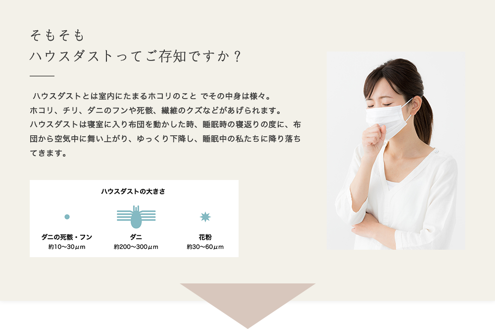 そもそもハウスダストってご存知ですか？